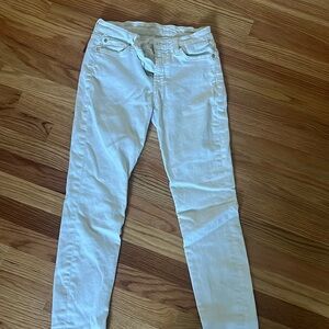 White jeans